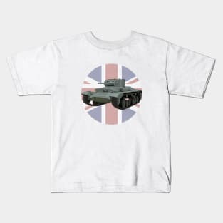 Valentine British WW2 Infantry Tank Kids T-Shirt